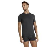 Falke Herren T-Shirt ClimaWool Daily – Wollmischung Lyocell, schnelltrocknend – Dunkelgrau M