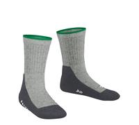 FALKE Unisex Kinder Socken Active Everyday K SO Baumwolle dünn atmungsaktiv 1 Paar, Grau (Light Grey 3400), 23-26