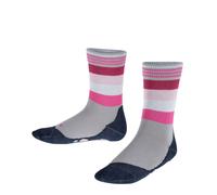 Falke Tagessocke Active Fox (Baumwolle-Mischung) silber/bunt Kinder - 1 Paar, Größe 35-38