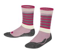Falke Tagessocke Active Frog (hoher Feuchtigkeitstransport) pink/grau Kinder - 1 Paar, Größe 23-26