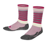 FALKE Unisex Kinder Socken Active Frog K SO Wolle Funktionsmaterial dick atmungsaktiv 1 Paar, Rosa (Thulit 8663), 31-34
