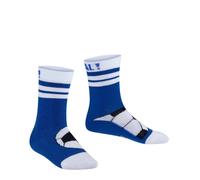 Falke Tagessocke Active Soccer (Fußball-Motiv, optimale tragekomfort) weiss/blau Kinder - 1 Paar, Größe 27-30