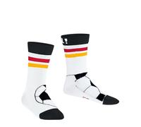 Falke Tagessocke Active Soccer (Fußball-Motiv, optimale tragekomfort) weiss/schwarz Kinder - 1 Paar, Größe 23-26