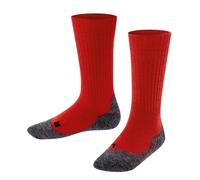Falke Tagessocke Active Warm (wärmende Merinowolle) rot Kinder - 1 Paar, Größe 19-22