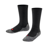 Falke Tagessocke Active Warm (wärmende Merinowolle) schwarz Kinder - 1 Paar, Größe 31-34