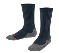 Falke Tagessocke Active Warm – wärmende Merinowolle – Spaceblau Kinder 35-38