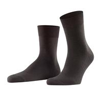 Falke Tagessocke Airport (klimaregulierende Merinowolle) Kurzsocken dunkelbraun Herren - 1 Paar, Größe 45-46