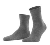 Falke Tagessocke Airport (klimaregulierende Merinowolle) Kurzsocken dunkelgrau Herren - 1 Paar, Größe 41-42