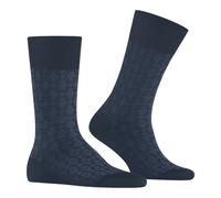 Falke Tagessocke Artwork Tie (perfekte Passform) dunkelblau Herren - 1 Paar, Größe 43-44