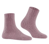 Falke Tagessocke Bedsock Rib (Wolle und Kaschmir) rosa Damen - 1 Paar, Größe 35-38