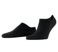 Falke Herren Füßlinge ClimaWool M – Schurwolle, Lyocell, unsichtbar – Schwarz 47-48, 1 Paar