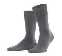 FALKE Herren Socken ClimaWool M So Wolle Lyocell einfarbig 1 Paar, Grau Light Grey Melange 3216, 39-40