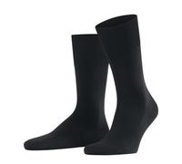 FALKE Herren Socken ClimaWool M So Wolle Lyocell einfarbig 1 Paar, Schwarz Black 3000, 41-42