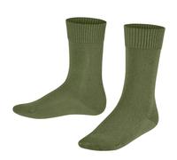 Falke Tagessocke Comfort Wool (hautschmeichelnde Baumwolle) khakigrün Kinder - 1 Paar, Größe 23-26
