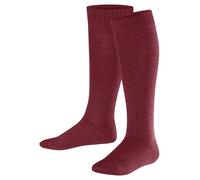 FALKE Comfort Wool Kniestrümpfe aus Wolle Kinder ruby 19-22