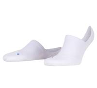 FALKE Unisex Füßlinge Cool Kick Invisible U In weich atmungsaktiv schnelltrocknend unsichtbar einfarbig 1 Paar, Weiß White 2000, 42-43