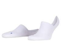 FALKE Unisex Füßlinge Cool Kick Invisible U In weich atmungsaktiv schnelltrocknend unsichtbar einfarbig 1 Paar, Weiß White 2000, 46-48