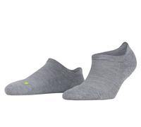 FALKE Damen Stoppersocken Cool Kick W Hp weich atmungsaktiv schnelltrocknend rutschhemmende Noppen 1 Paar, Grau Light Grey Melange 3775, 35/36 EU