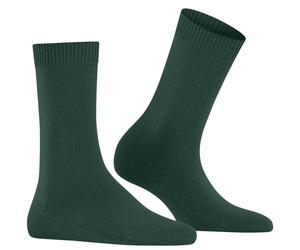 Falke Tagessocke Cosy Wool (weiches Kaschmir, temperaturausgleichende Merinowolle) 2025 grün Damen - 1 Paar, Größe 35-38