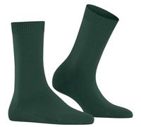 FALKE Damen Socken Cosy Wool W SO Wolle Kaschmir einfarbig 1 Paar, Grün (Hunter Green 7441) neu, 39-42