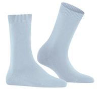 Falke Damen Socken Cosy Wool – Woll-Kaschmir-Mix, einfarbig – Blau (Light Blue 6594) – Größe 39-42