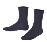 Falke Tagessocke Cotton Finesse (hautschmeichelnde Baumwolle) marineblau Kinder - 1 Paar, Größe 39-42