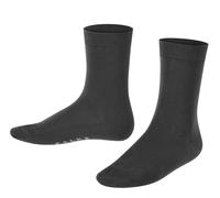 Falke Tagessocke Cotton Finesse (hautschmeichelnde Baumwolle) schwarz Kinder - 1 Paar, Größe 39-42