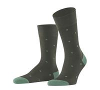FALKE Herren Socken Dot M SO Baumwolle gemustert 1 Paar, Grün (Military 7826), 47-50