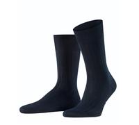 FALKE Herren Socken Milano M So Baumwolle gemustert 1 Paar, Blau Dark Navy 6370, 39-40