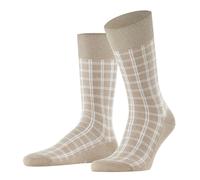 FALKE Herren Socken Modern Tailor M So Baumwolle gemustert 1 Paar, Beige Pebble Melange 4044, 43-46
