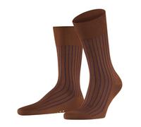 FALKE Herren Socken Shadow M So Baumwolle gemustert 1 Paar, Braun Brown 5036, 41-42