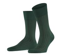 FALKE Herren Socken Shadow M So Baumwolle gemustert 1 Paar, Grün Hunter Green 7441, 41-42
