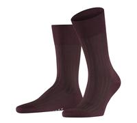 FALKE Herren Socken Shadow M So Baumwolle gemustert 1 Paar, Rot Rioja 8594, 43-44