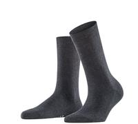 FALKE Damen Socken Family W So nachhaltige Baumwolle einfarbig 1 Paar, Grau Anthracite Melange 3089, 39-42