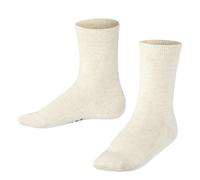 FALKE Unisex Kinder Socken Family K SO nachhaltige biologische Baumwolle einfarbig 1 Paar, Beige (Sand Melange 4650) neu - umweltfreundlich, 31-34