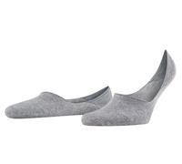 Falke Tagessocke Füsslinge Step Medium Cut (nachhaltiger Baumwoll-Komfort) hellgrau Herren - 1 Paar, Größe 47-48