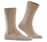 FALKE Socken LHASA RIB nutmeg mel beige | 43-46