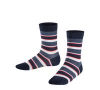 Falke Tagessocke Mixed Stripe marine/bunt Kinder - 1 Paar, Größe 39-42