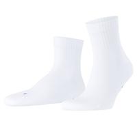Falke Tagessocke Run Rib (nachhaltige Baumwolle) Kurzsocken weiss - 1 Paar, Größe 39-41
