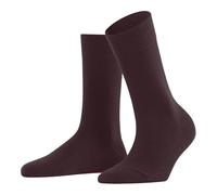 Falke Tagessocke Sensitive Berlin (hautschmeichelnde Baumwolle) weinrot Damen - 1 Paar, Größe 35-38