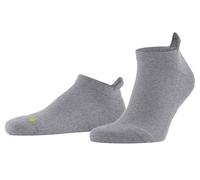 FALKE Unisex Sneakersocken Cool Kick Sneaker U Sn weich atmungsaktiv schnelltrocknend kurz einfarbig 1 Paar, Grau Light Grey Melange 3775, 44-45