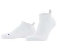 FALKE Unisex Sneakersocken Cool Kick Sneaker U Sn weich atmungsaktiv schnelltrocknend kurz einfarbig 1 Paar, Weiß White 2000, 37-38