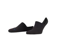 FALKE Unisex Füßlinge Cool Kick Invisible U IN weich atmungsaktiv schnelltrocknend unsichtbar einfarbig 1 Paar, Schwarz (Black 3000), 42-43