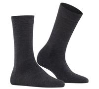 Falke Tagessocke Softmerino (leichte, Merinowolle) anthrazitgrau Damen - 1 Paar, Größe 35-36
