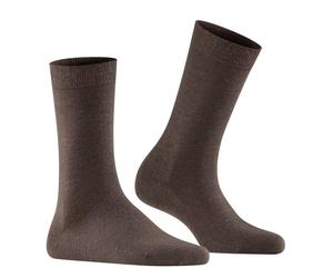 Falke Tagessocke Softmerino (leichte, Merinowolle) dunkelbraun Damen - 1 Paar, Größe 39-40