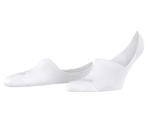Falke Tagessocke Step High Cut Füsslinge (perfekte Passform) weiss Herren - 1 Paar, Größe 39-42