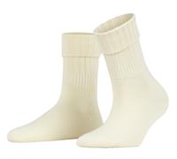 FALKE Damen Socken Striggings Rib W So Wolle einfarbig 1 Paar, Weiß Wool White 2069, 35-38