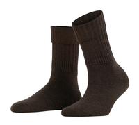 Falke Tagessocke Striggings Rib (Rippstruktur) dunkelbraun Damen - 1 Paar, Größe 35-38