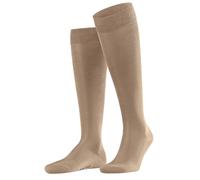 FALKE Herren Kniestrümpfe Tiago M Kh nachhaltige Fil D'Ecosse Baumwolle lang einfarbig 1 Paar, Braun Camel 5038, 45-46