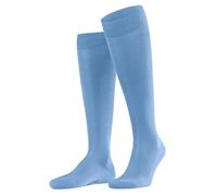 Falke Herren Kniestrümpfe Tiago New – Komfort im Arbeitsalltag, Hellblau, 1 Paar, Gr. 39-40